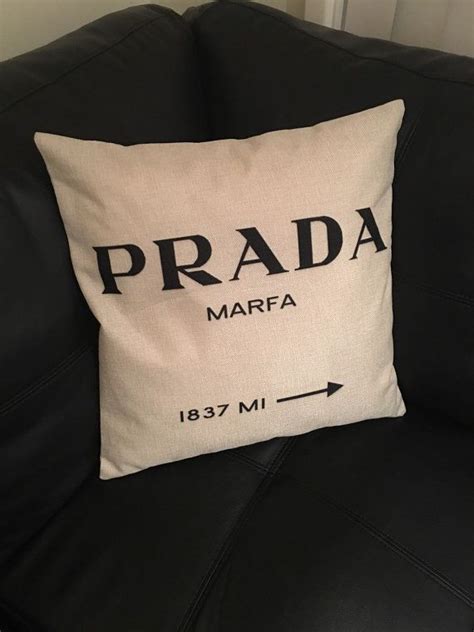 prada milano black etsy pillows|Prada Pillow .